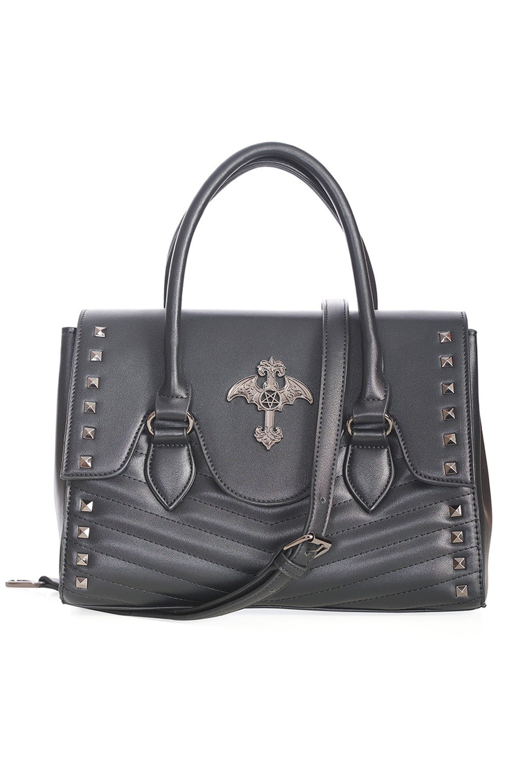 Banned Apparel Glow of the Cross handbag