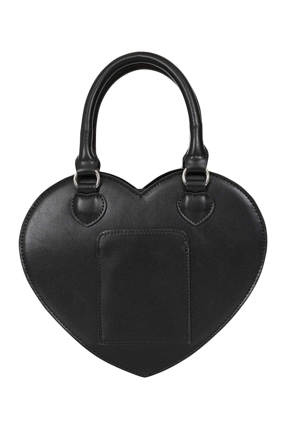 Black GLAMORAMA HEART SHAPED BAG