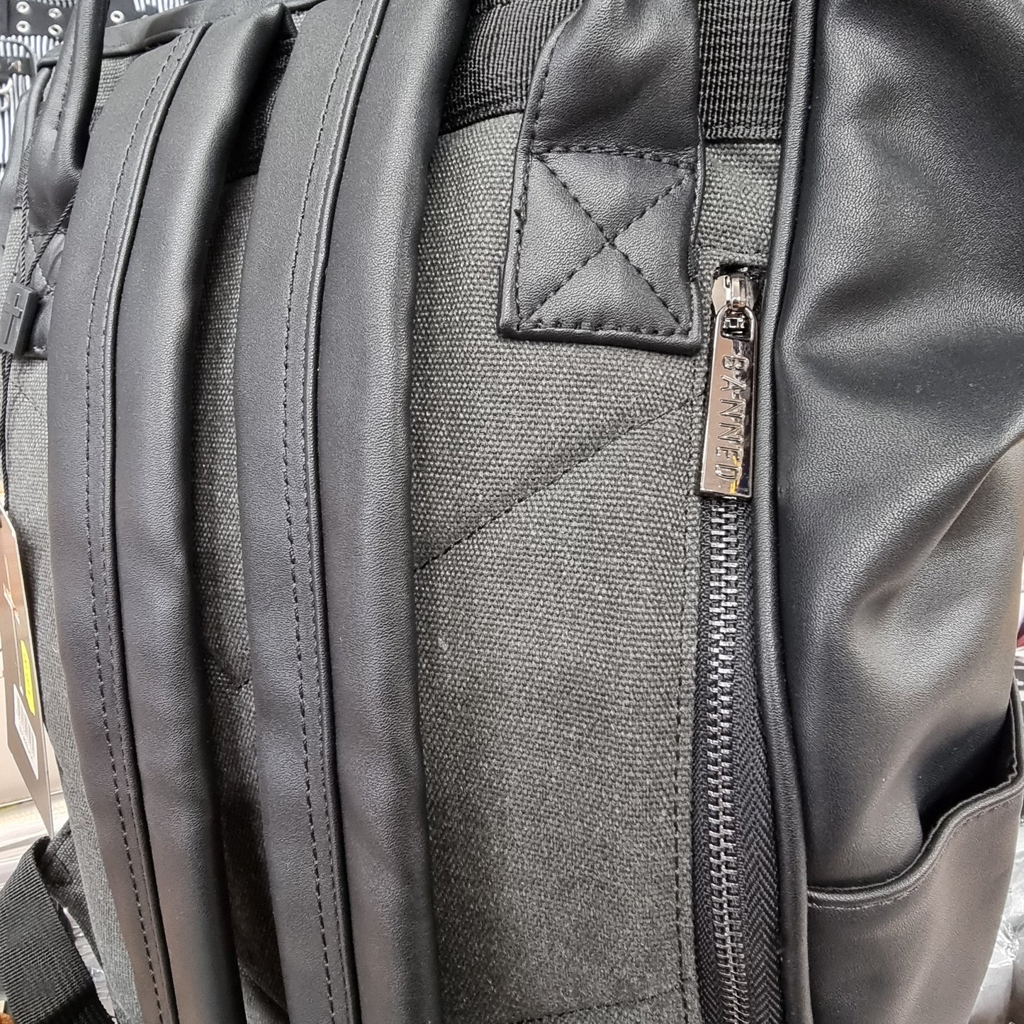 Banned Alternative Androginy Sugar Skull Backpack