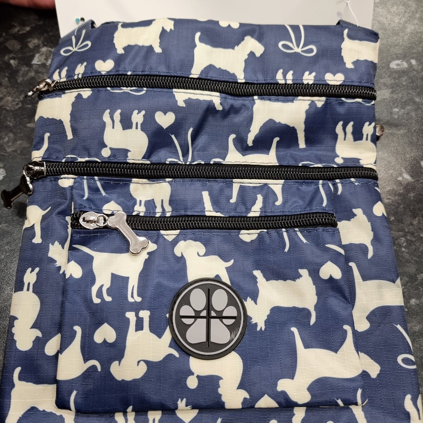 Dog walkies bag with poo bag pocket *SALE*