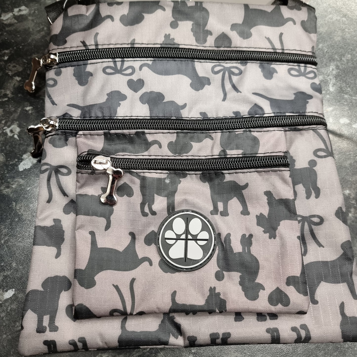 Dog walkies bag with poo bag pocket *SALE*