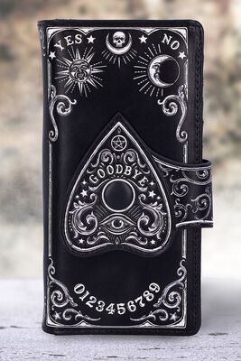Embossed Ouija board planchette" Wallet by Nemesis Now