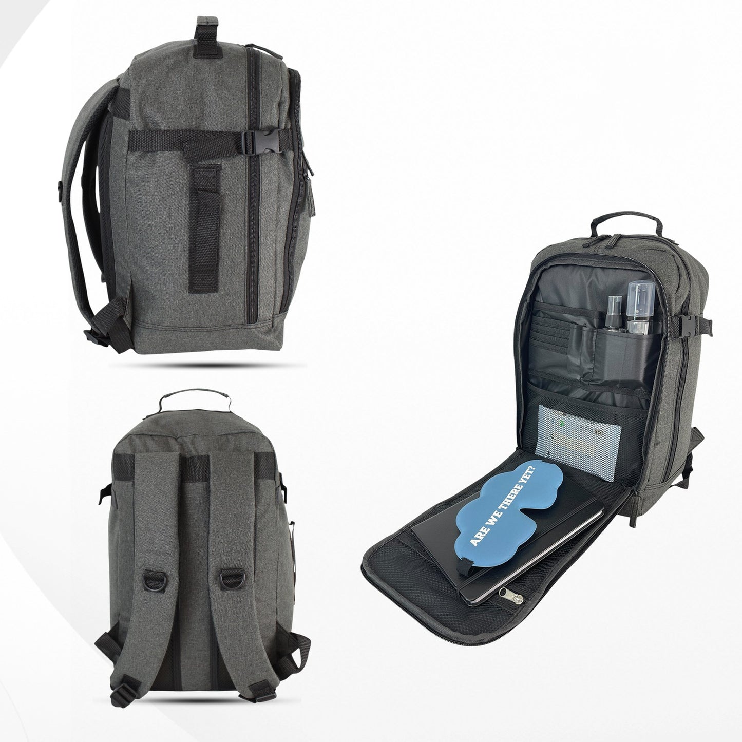 RyanAir Approved 40x20x25cm Underseat Backpack - Cabin Rucksack