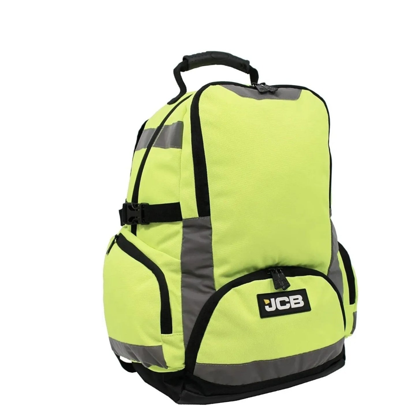 JCB - Hi Viz Backpack, High Visibility Safety Rucksack, Work Rucksack