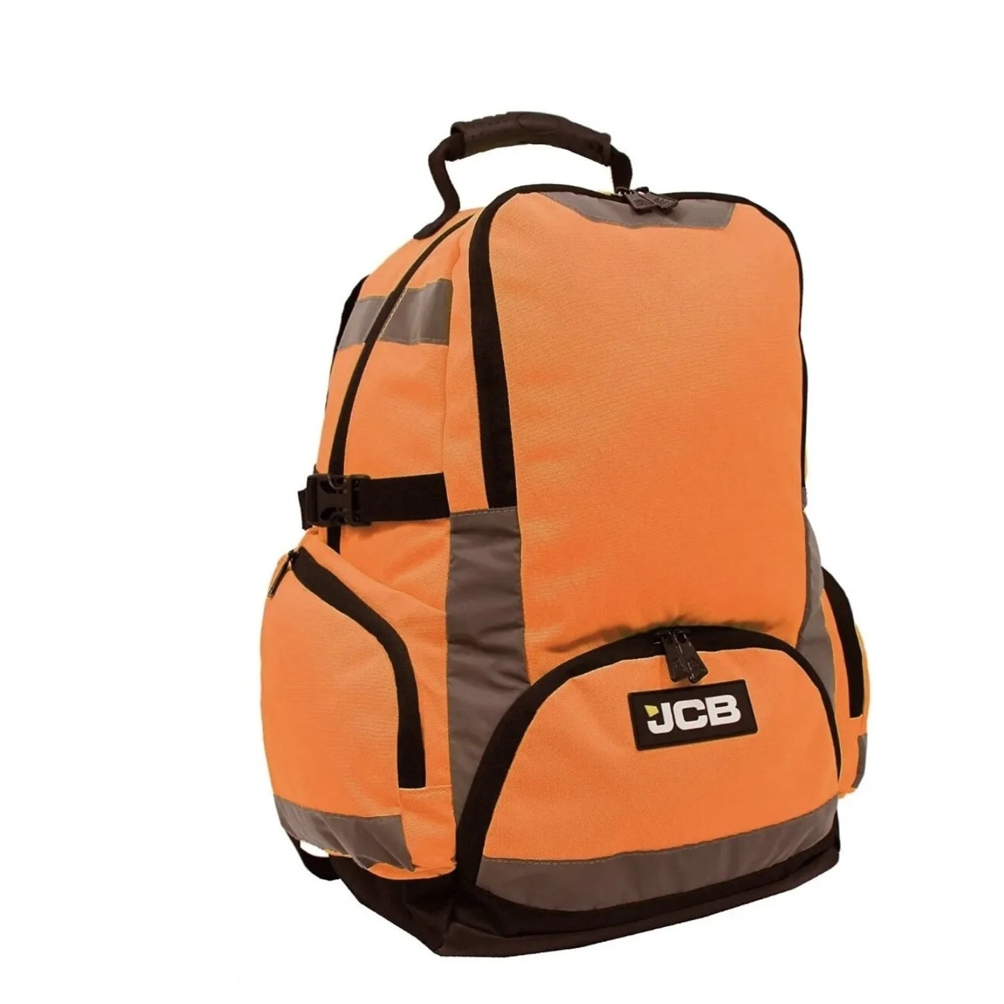 JCB - Hi Viz Backpack, High Visibility Safety Rucksack, Work Rucksack