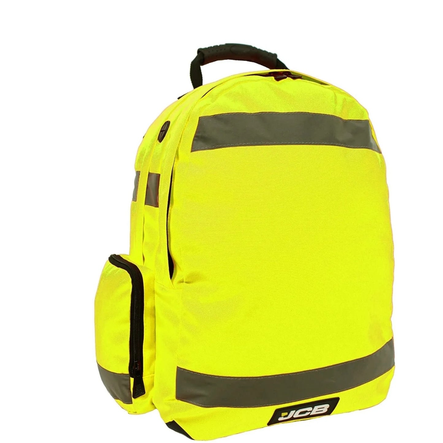 JCB - Hi Viz Backpack, Work Rucksack, High Visibility Safety Rucksack, Reflect