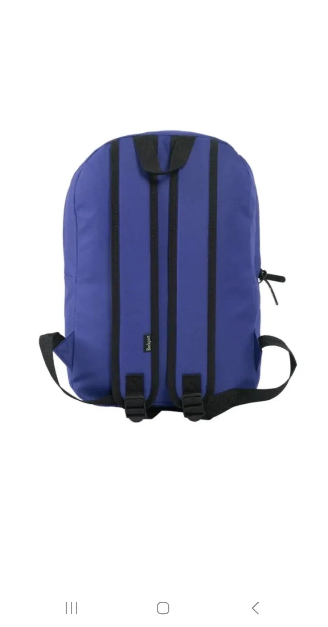 New Rockport Backpack Blue Unisex Sport Bag Gym Travel School Rucksack Camping