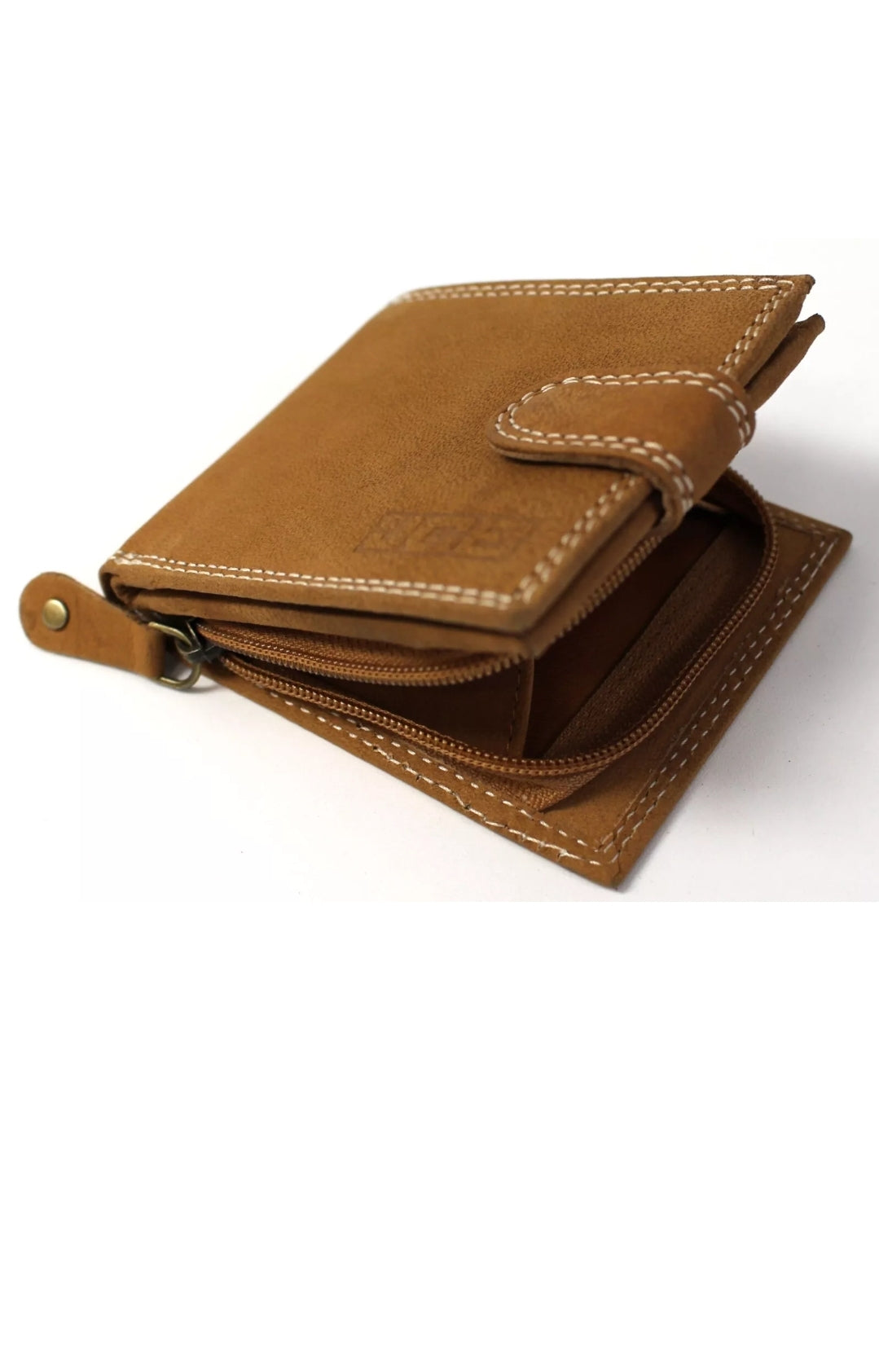 JCB RFID Leather Wallet with Coin Pocket – Men's Bifold Card Holder, Gift Boxed