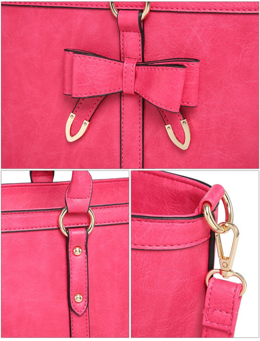 Fashion Ladies Shopping Bag And Collage Bag