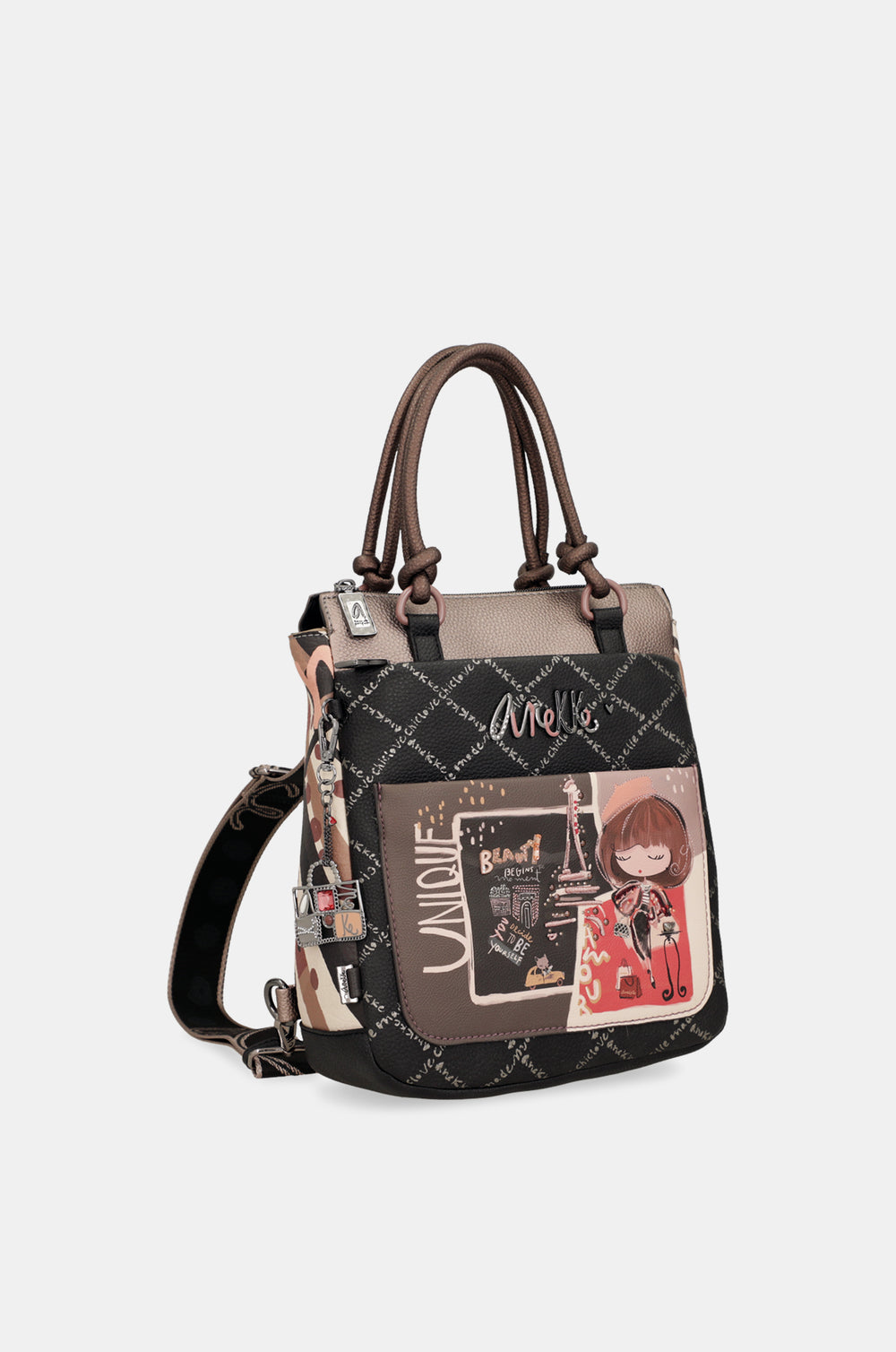 Mademoiselle short-handle backpack