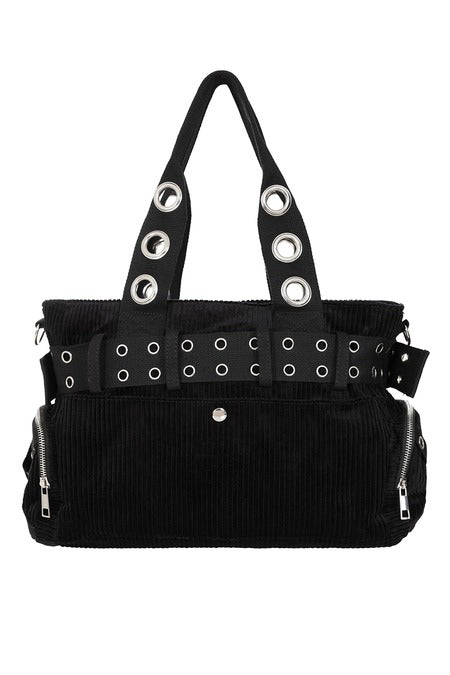 Black SWEET REVENGE HANDBAG...cord bag 🖤