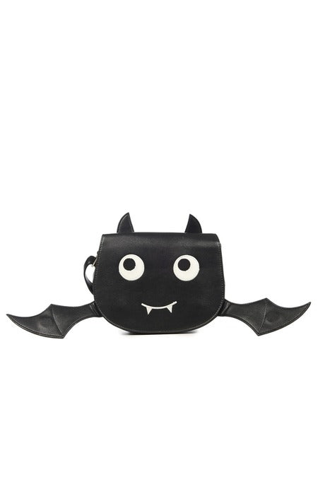 Black RELEASE THE BATS SHOULDER BAG