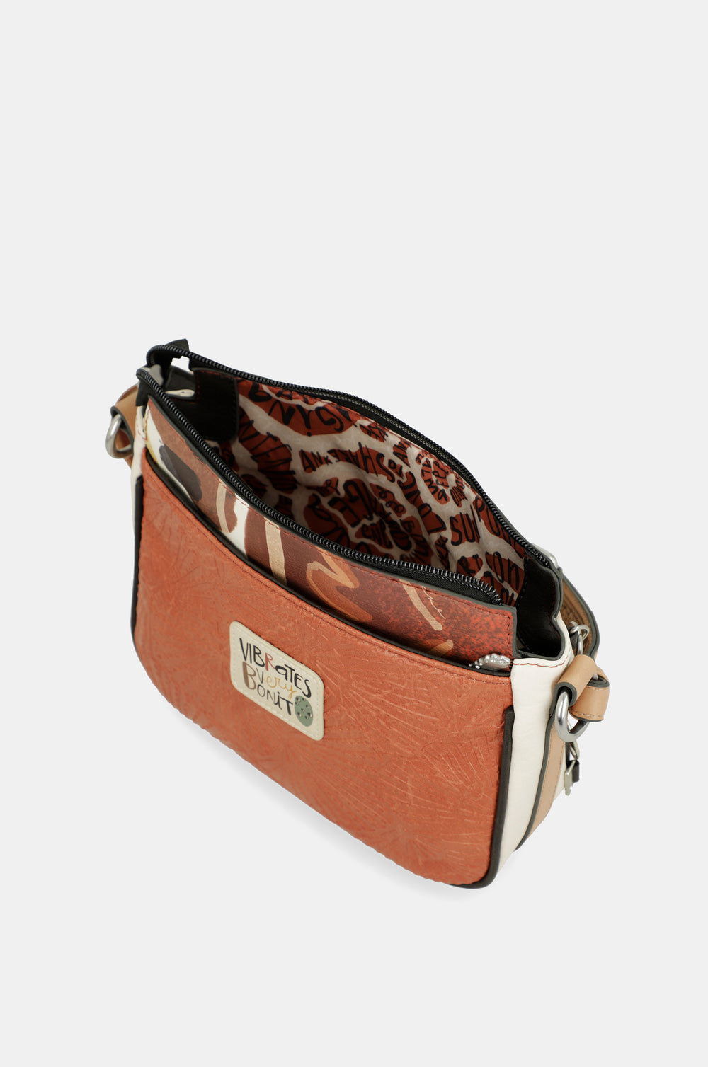 Medium crossbody bag with 3 compartments Alma