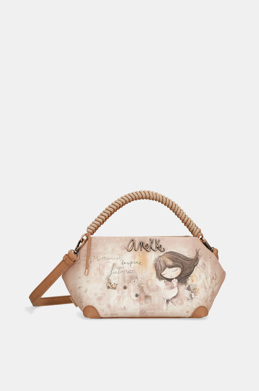 Handbag with crossbody strap Memories