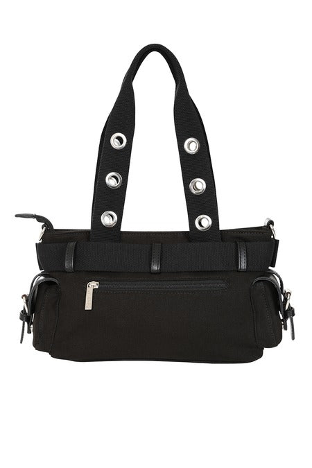 Black FANG FLICKER HANDBAG-Banned Apparel