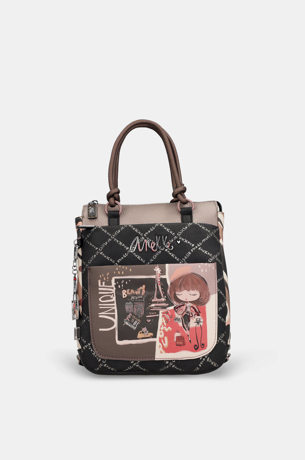 Mademoiselle short-handle backpack
