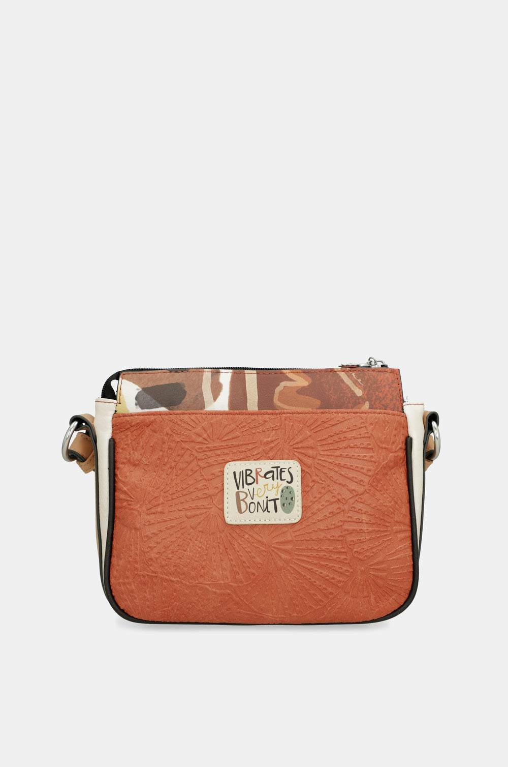 Medium crossbody bag with 3 compartments Alma