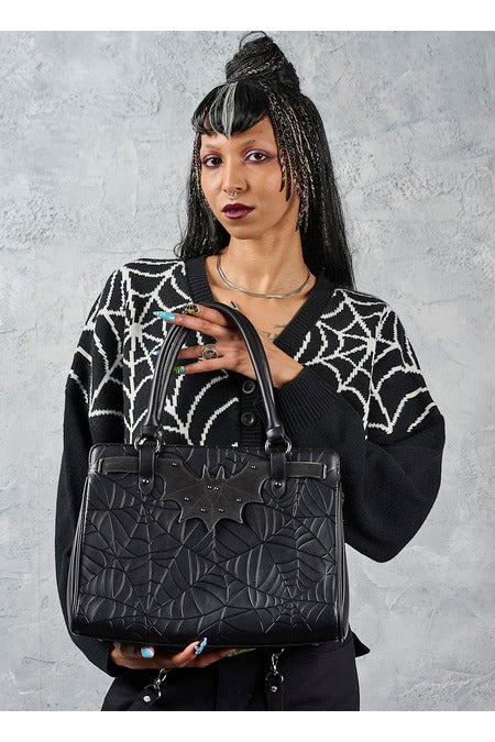 Black Widow's Veil Tote Bag