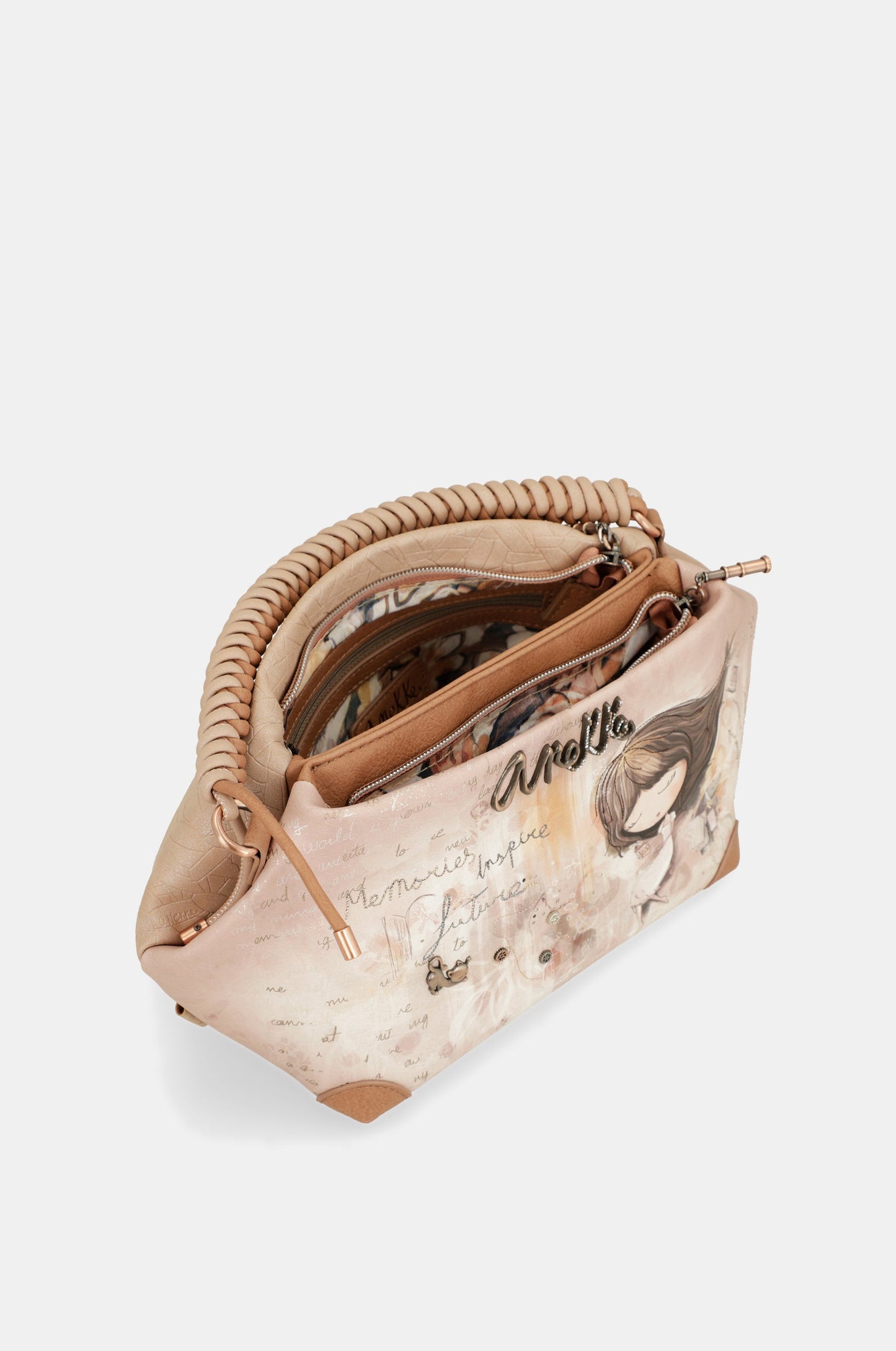 Handbag with crossbody strap Memories