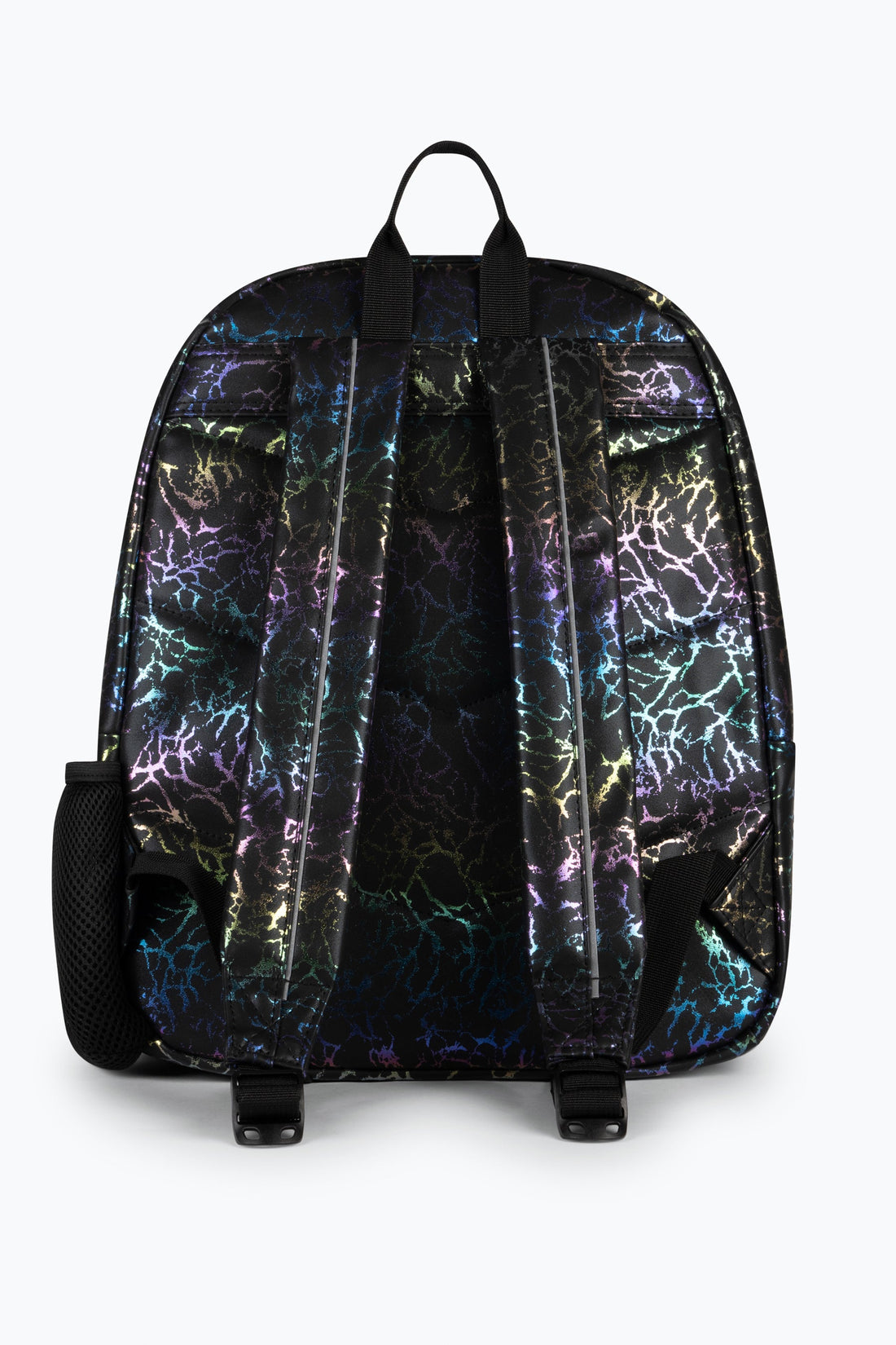 Hype Kids Black Glitter Lightning Iconic Backpack