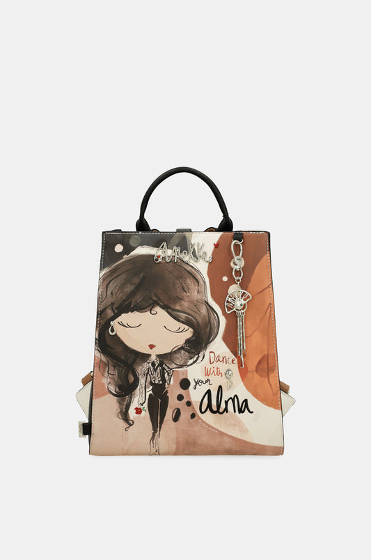 Square backpack Alma