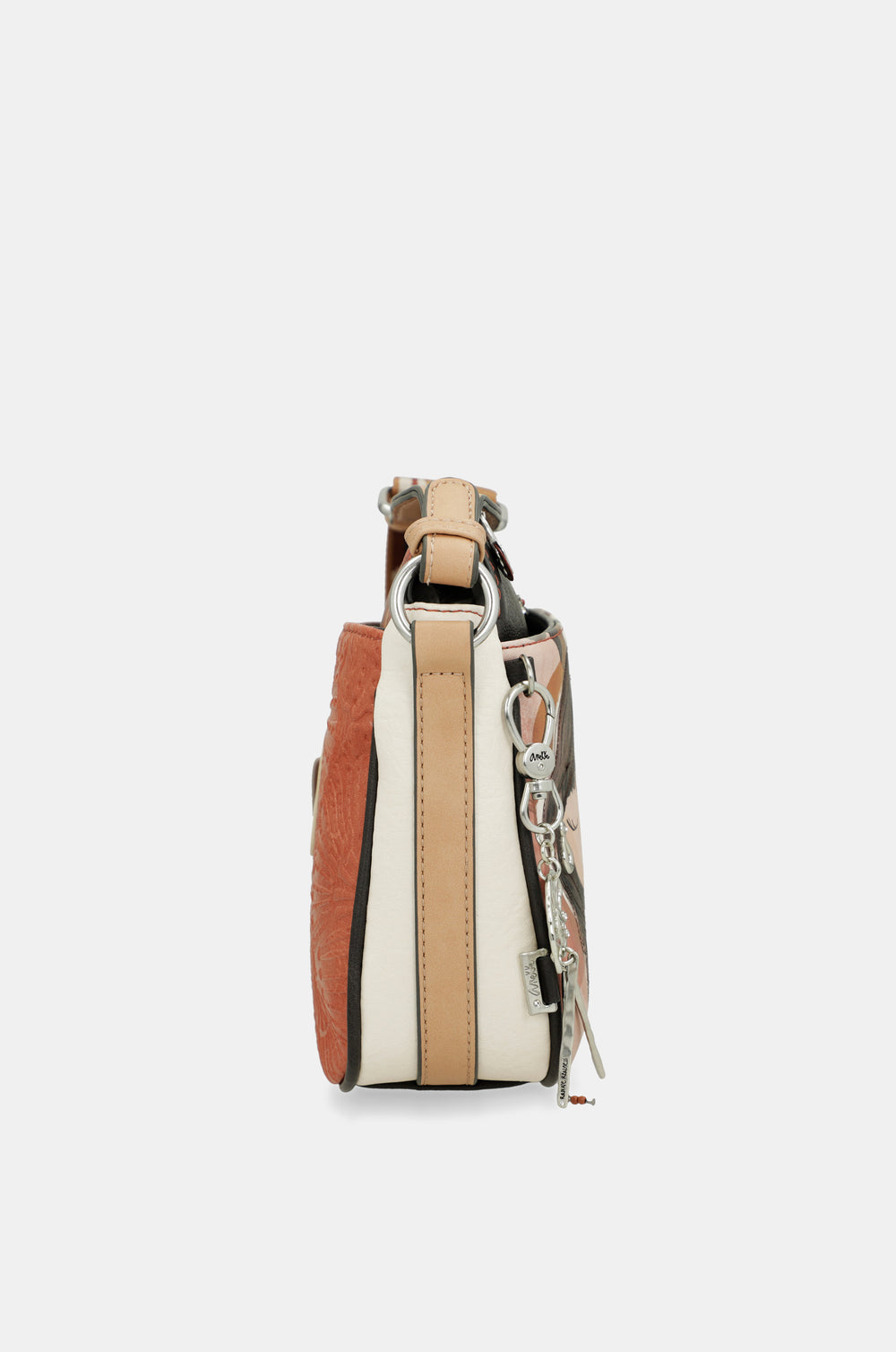 Medium crossbody bag with 3 compartments Alma
