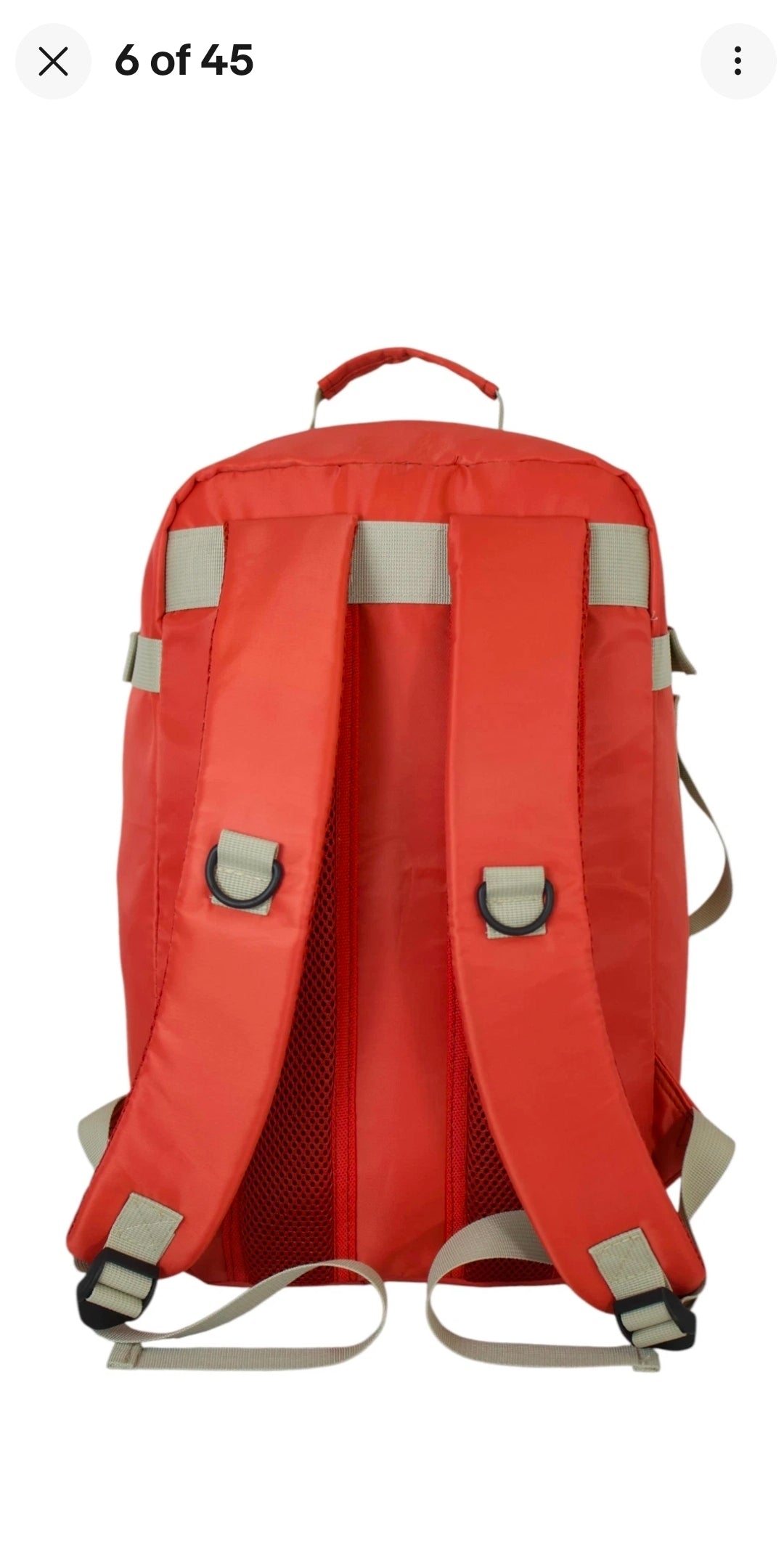 RYANAIR 40x20x25 Underseat Backpack Cabin Bag Nylon Travel Rucksack EasyJet.