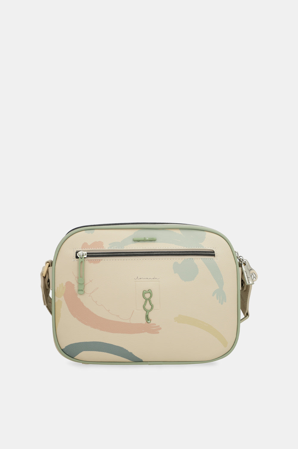 Crossbody bag with 3 compartments Alma