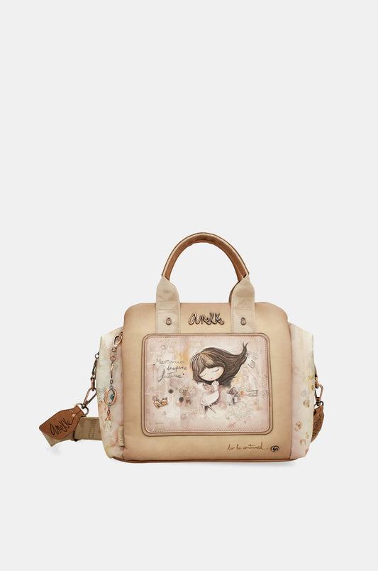 Bowling bag with crossbody strap Memories