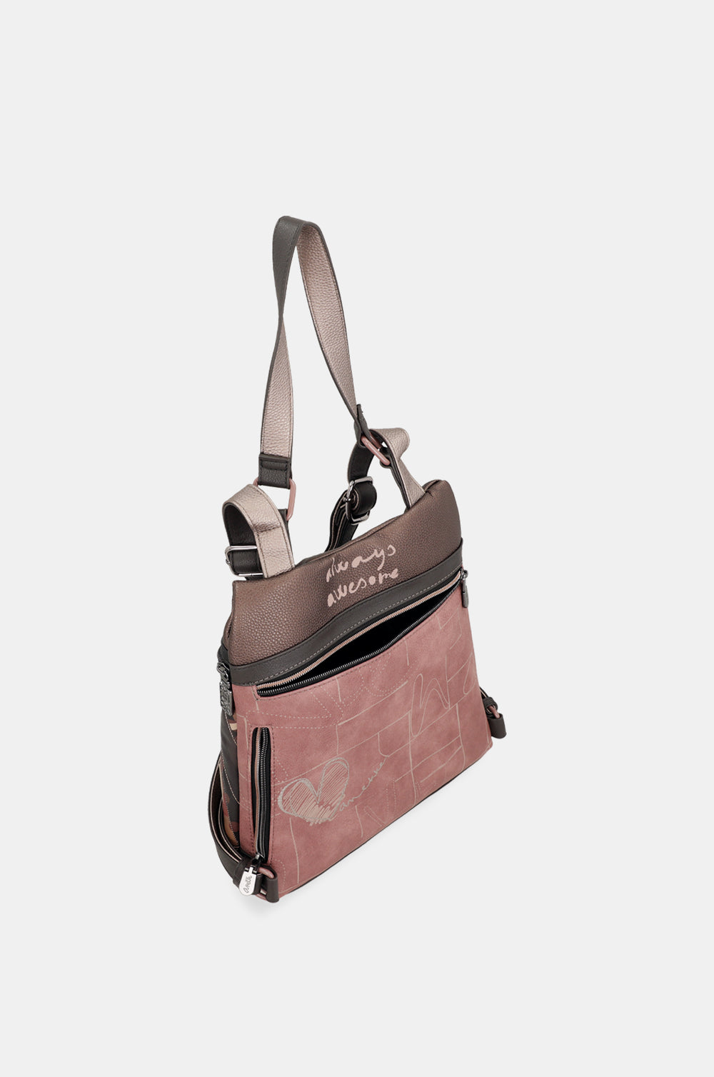 Parisian anti-theft backpack