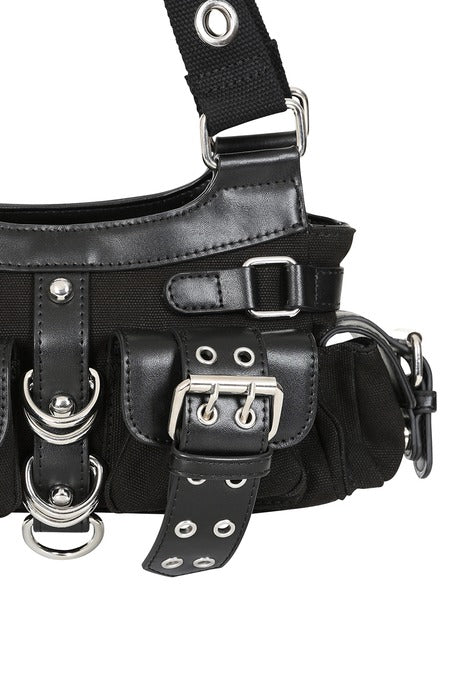 Black DARK DOLL HANDBAG