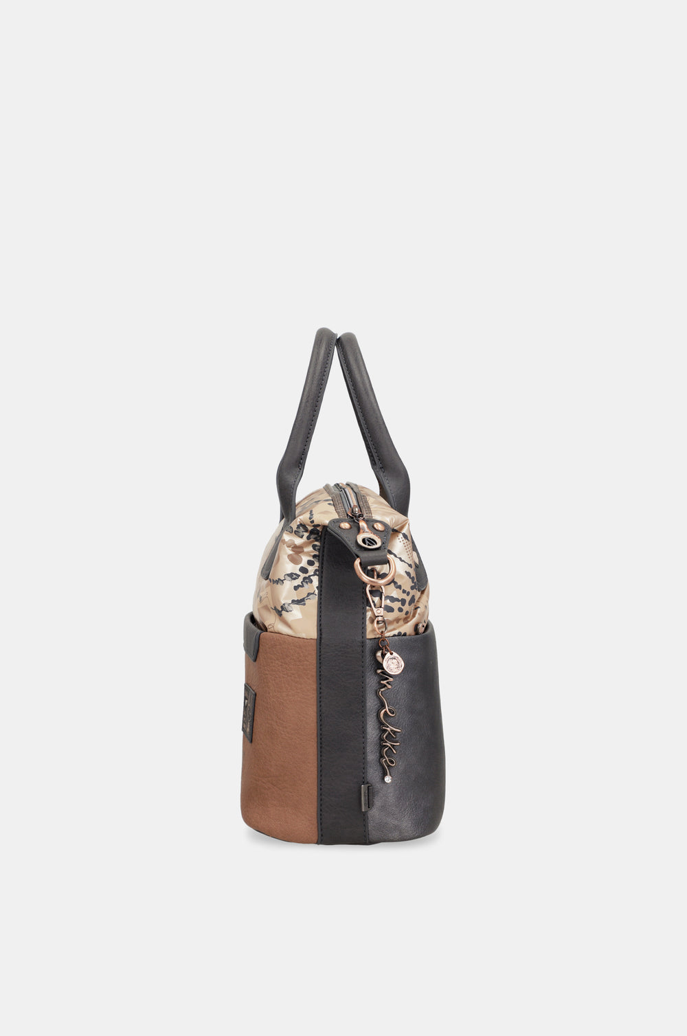 Intentions handle bag with shoulder strap