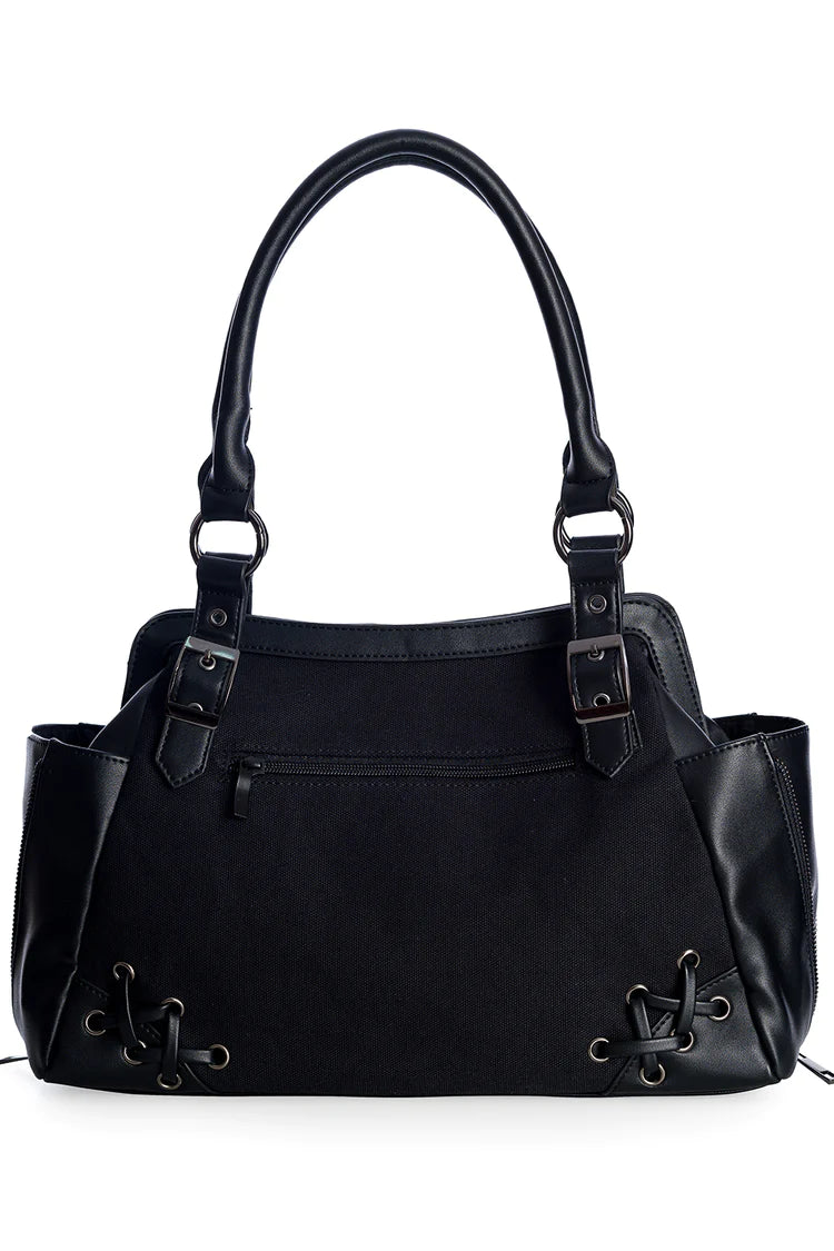 Banned Alternative Skeleton Butterfly Slouch Bag