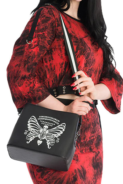 BANNED SKELETON BUTTERFLY BAG