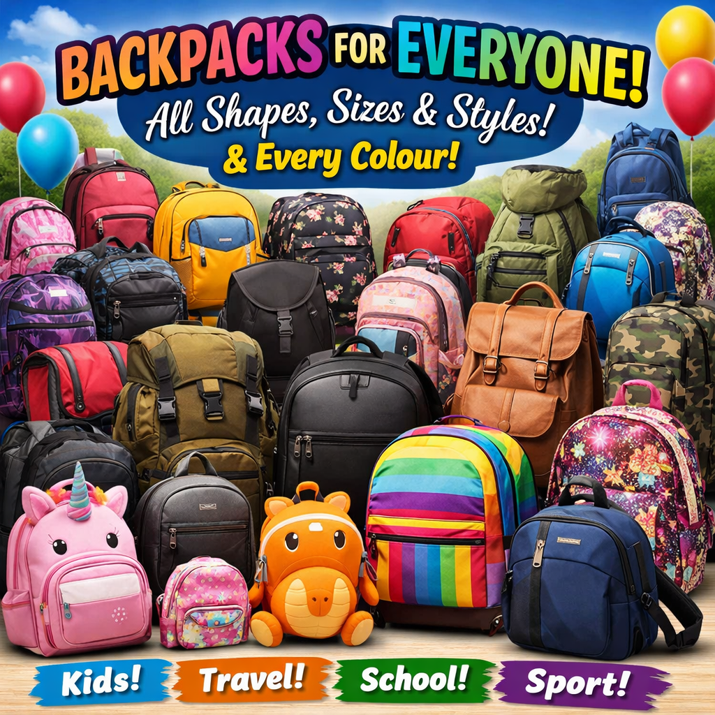 BACKPACKS etc