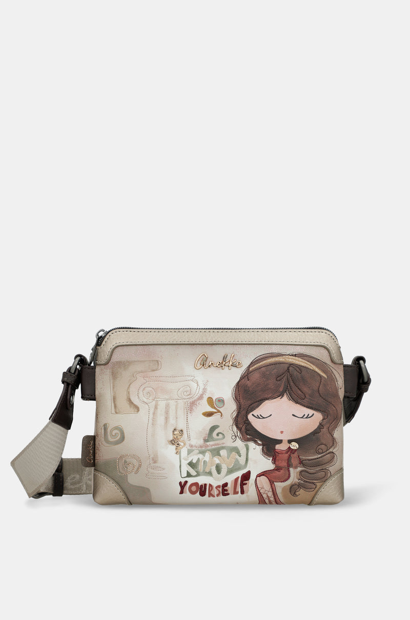 Triple-compartment crossbody bag Muse