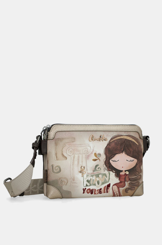 Triple-compartment crossbody bag Muse