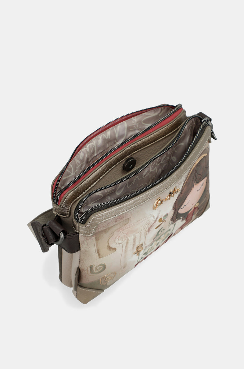 Triple-compartment crossbody bag Muse
