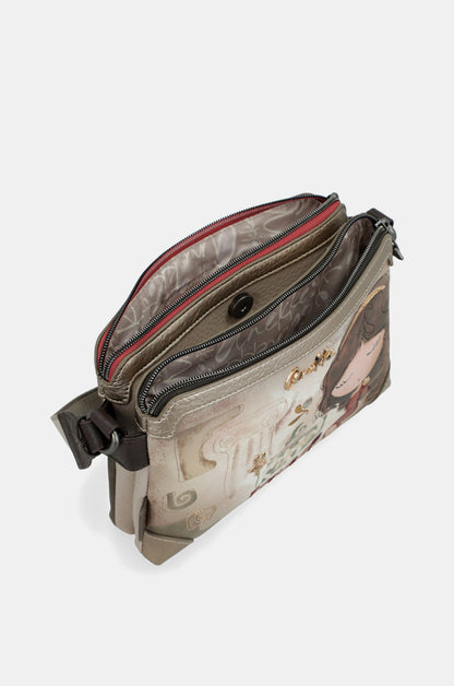 Triple-compartment crossbody bag Muse