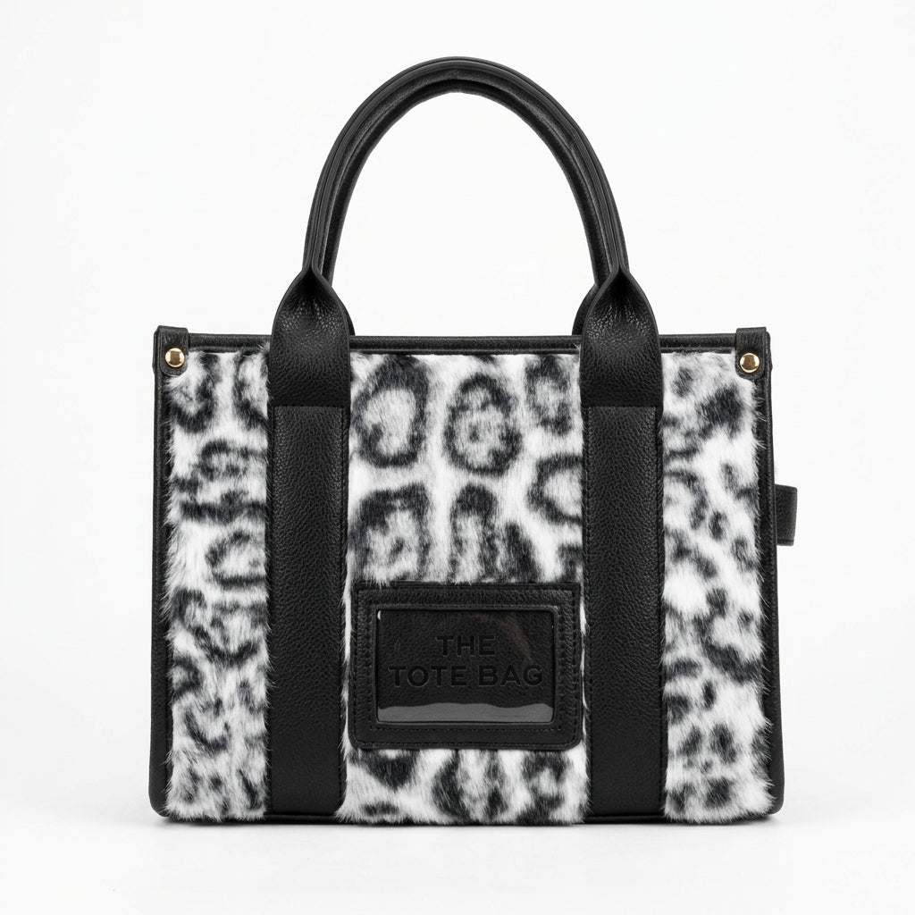 The Furry Tote Bag..Medium