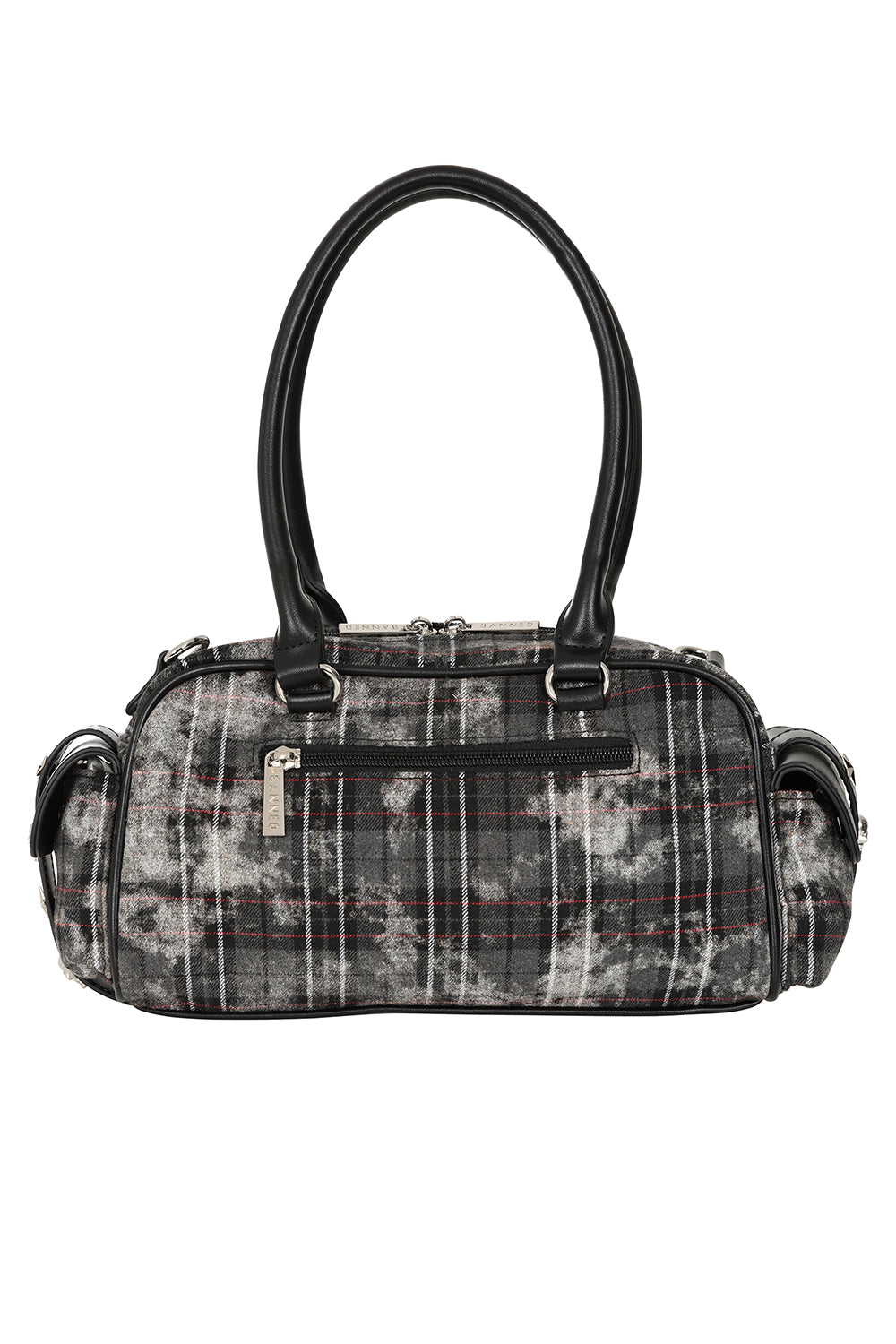 Black/Grey WORN AND WICKED HANDBAG