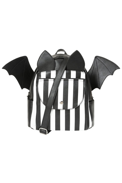 White/Black NIGHTFALL BAT BACKPACK