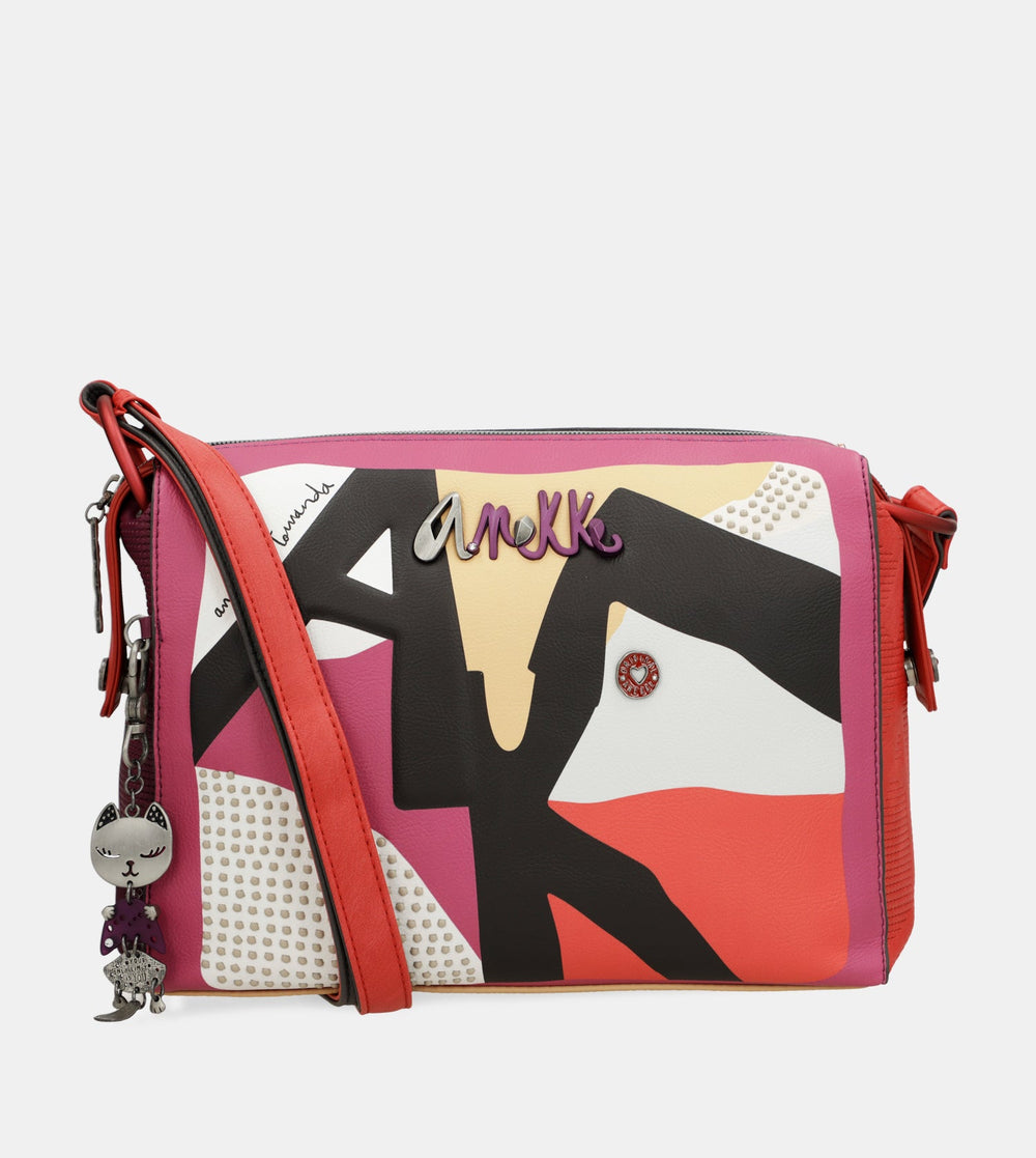 Hollywood fashion rectangular crossbody bag
