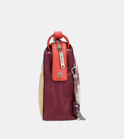 Hollywood fashion rectangular crossbody bag