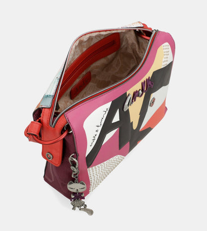 Hollywood fashion rectangular crossbody bag