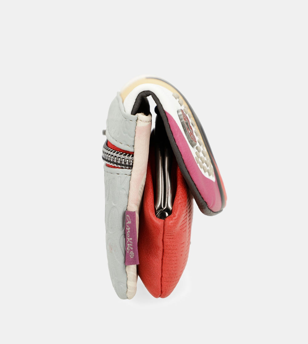 Hollywood fashion coin purse with flap