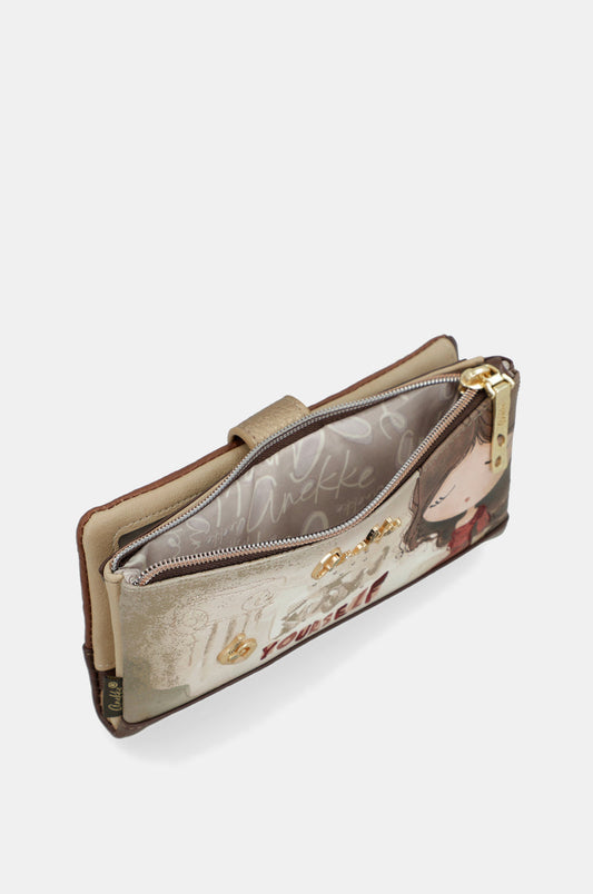 Large soft RFID purse Muse