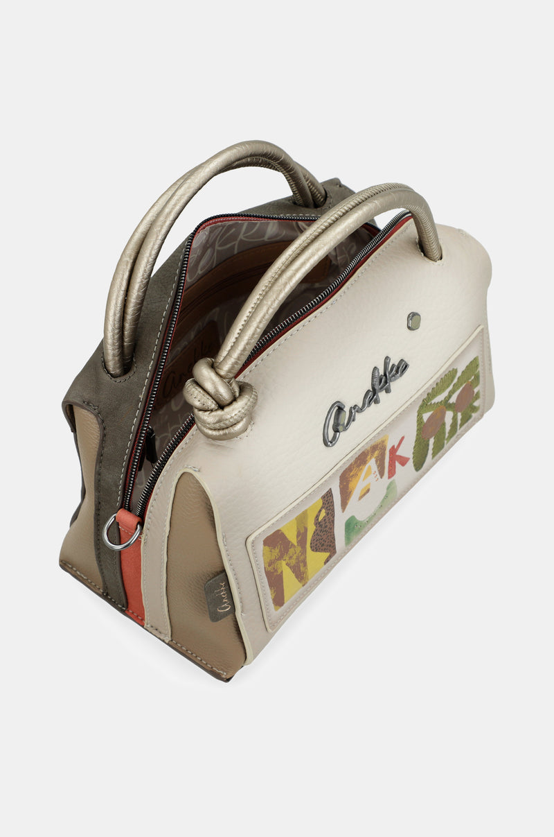Short-handle bag and crossbody bag Amphora