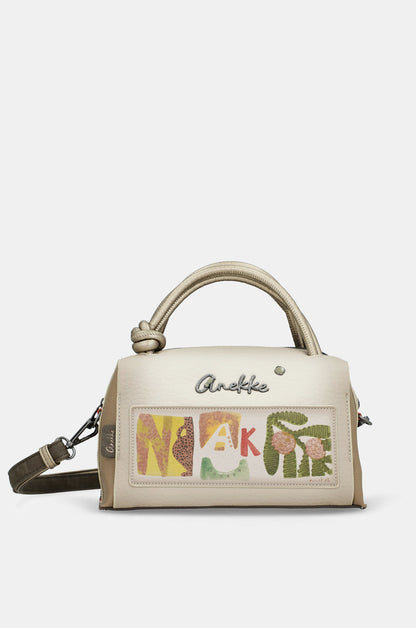 Short-handle bag and crossbody bag Amphora
