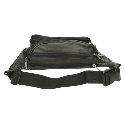 Unisex leather bum bag